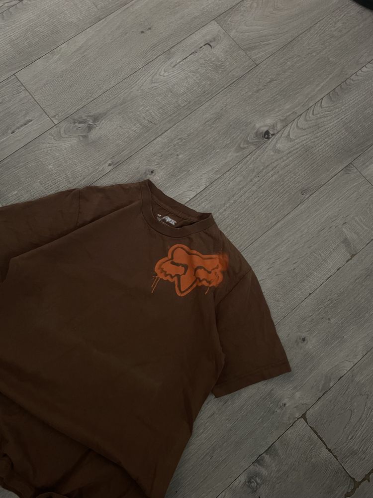 Футболка тишка реп Fox racing skate ecko hiphop element sk8 y2k