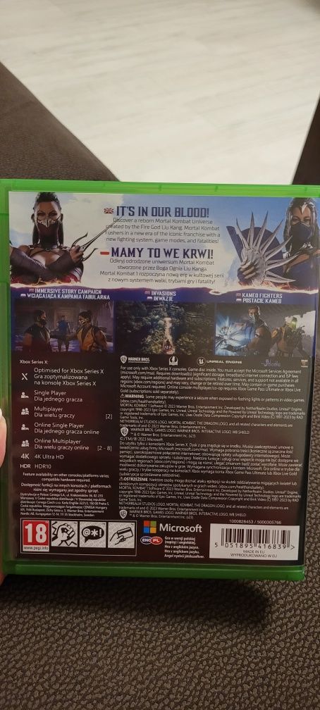 NOWA Gra Mortal Kombat