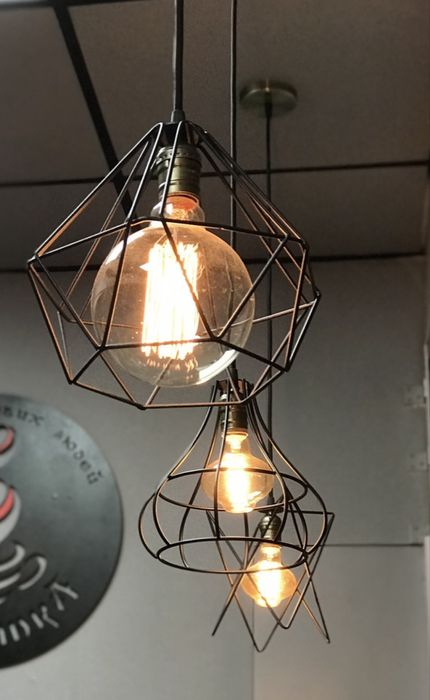 Лампи Едісона 5шт (з комплектом для кріплення)