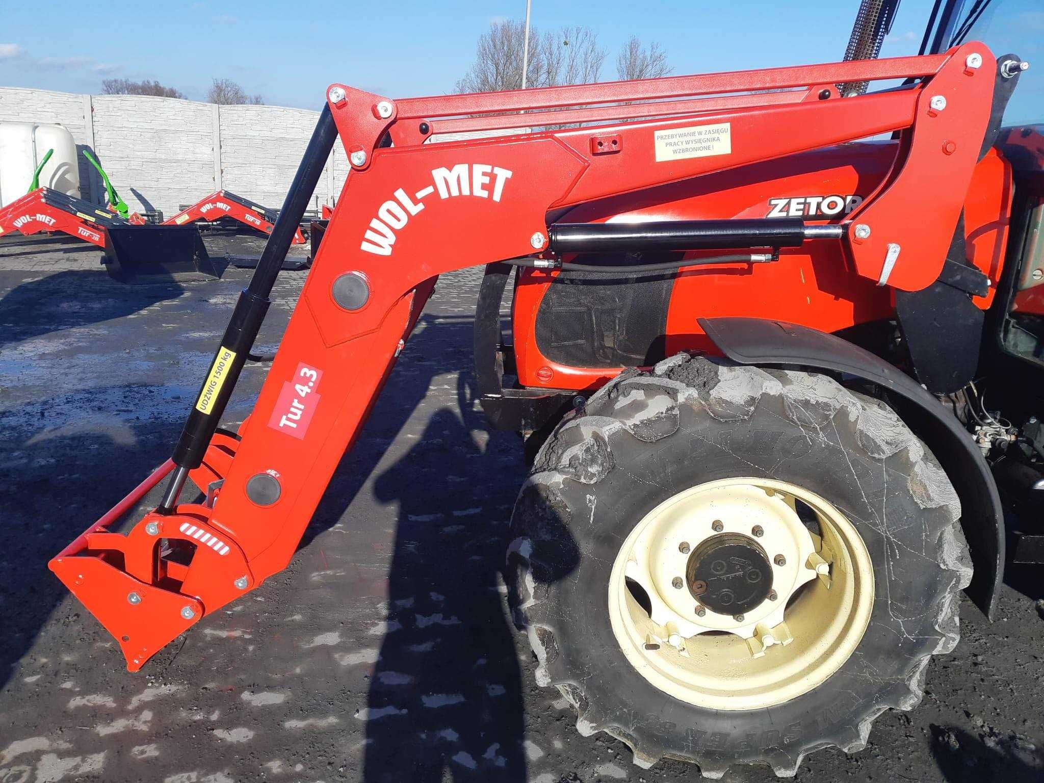 Ładowacz czołowy Belarus Zetor Pronar MTZ TUR WOL-MET Dowóz Montaż