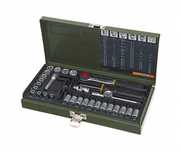 Zestaw kluczy nasadowych 1-13mm z grzechotką 1/4'' Torx PH 36el Proxon