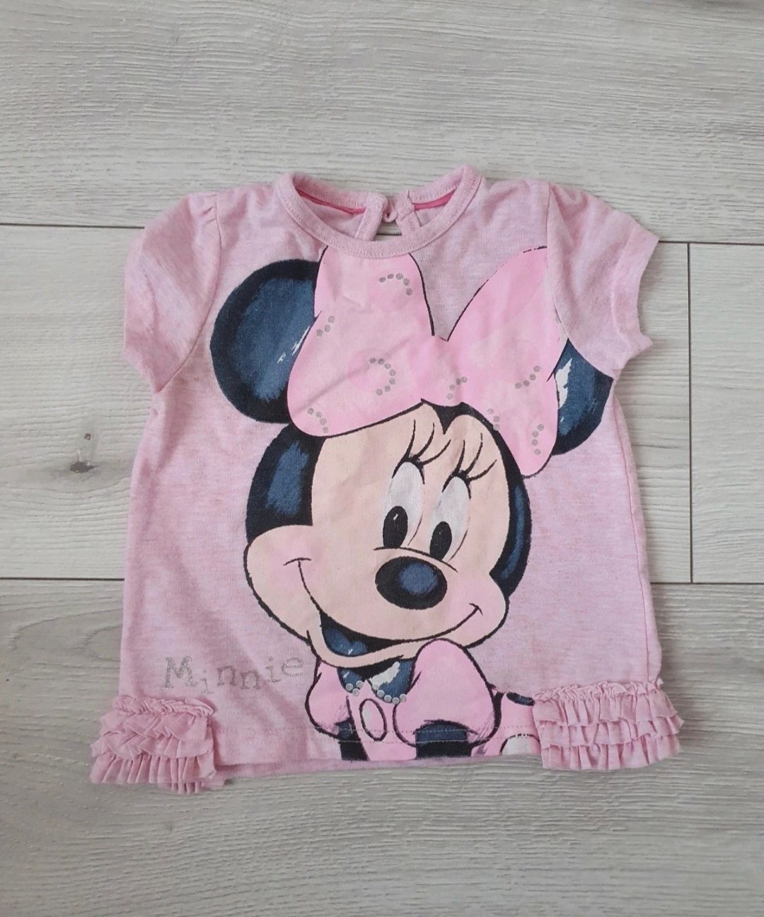 T shirt bluzka na krótki rękaw Myszka Minnie r 80 Disney