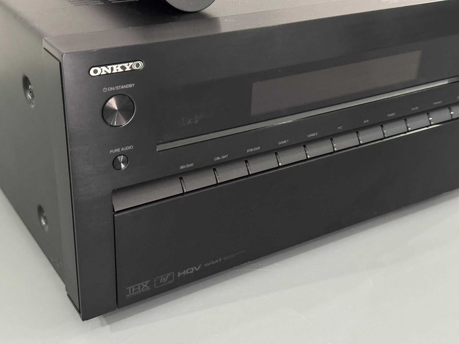 Amplituner Kina domowego kolos Onkyo TX-NR-818 + pilot TOP