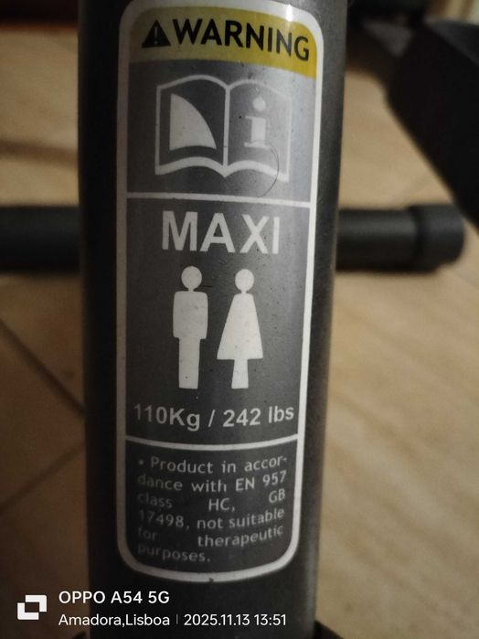 Bicicleta de exercícios