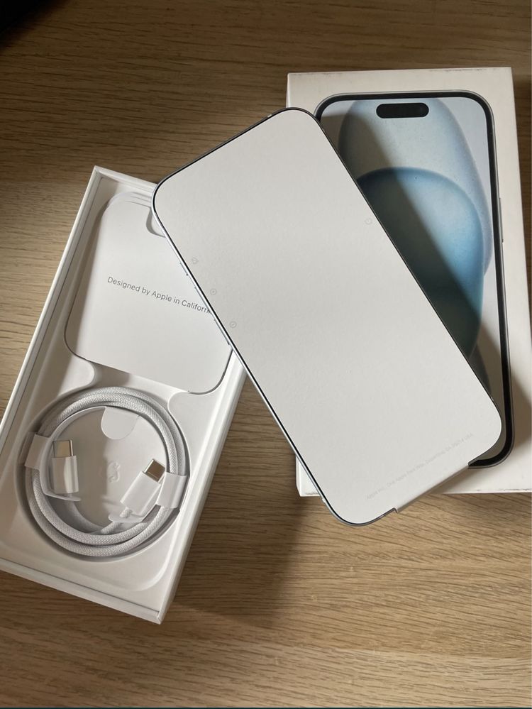 Iphone 15 128gb novo com fatura e garantia