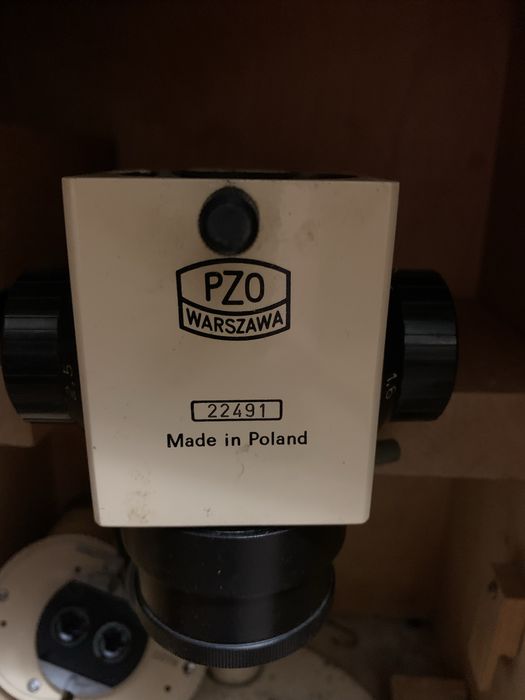 Мікроскоп pzo varszawa
