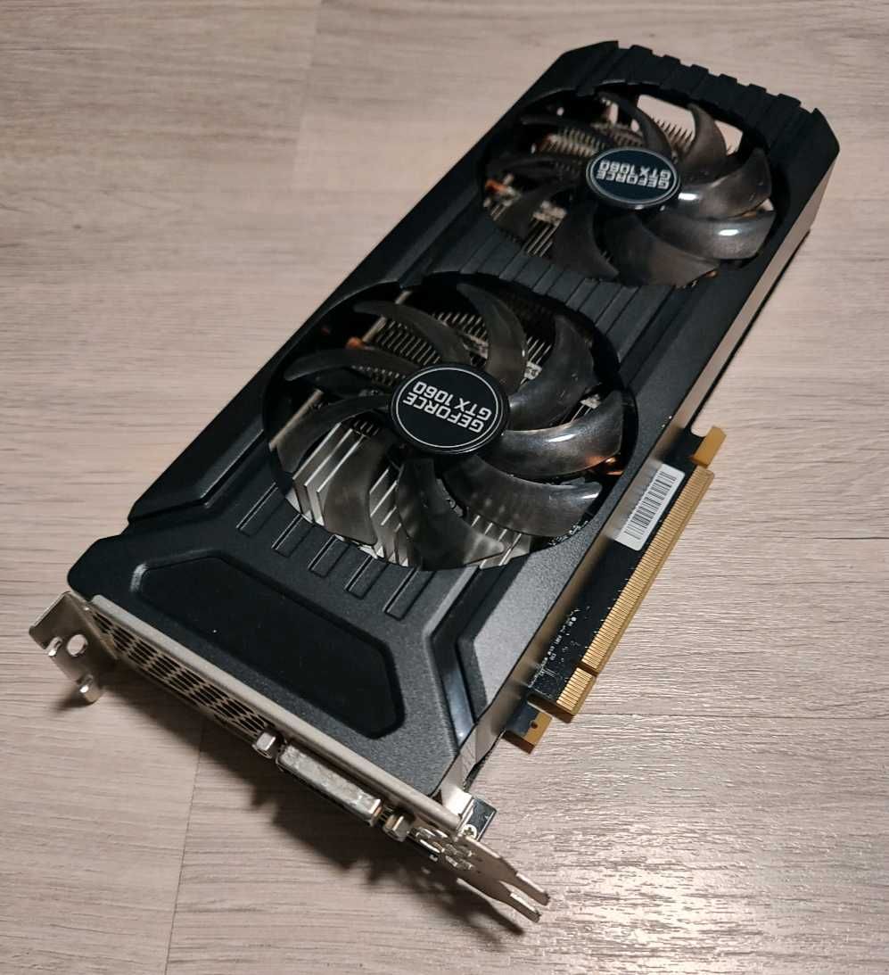 Karta graficzna Palit Dual GTX1060 3GB  Nvidia GeForce