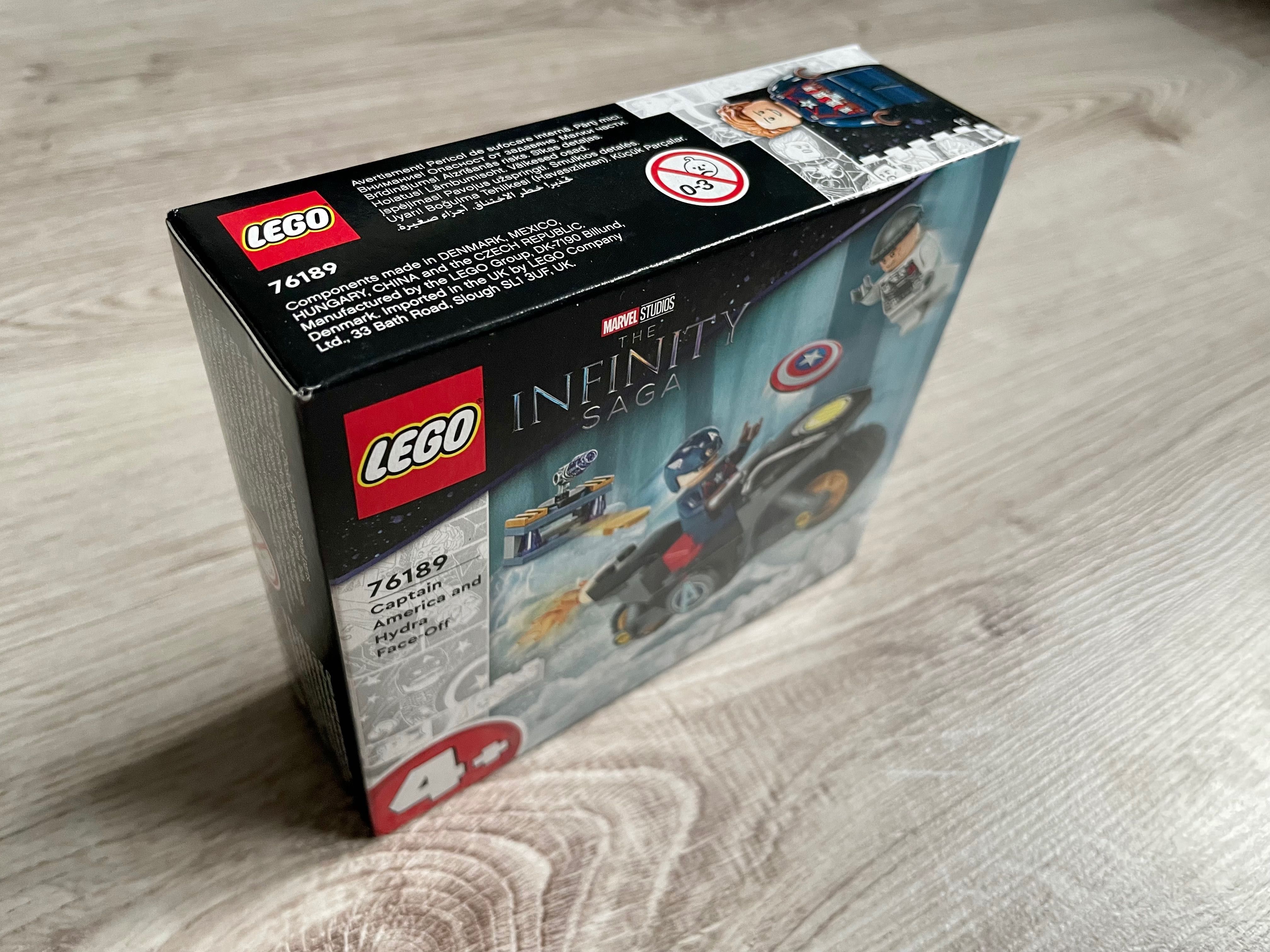 NOWE Lego 76189 Heroes Captain America