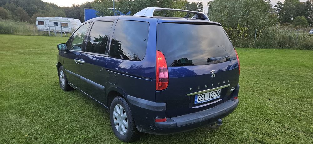 Peugeot 807 Skóra el.drzwi boczne klimatronik xenon Hak Długie Opłaty