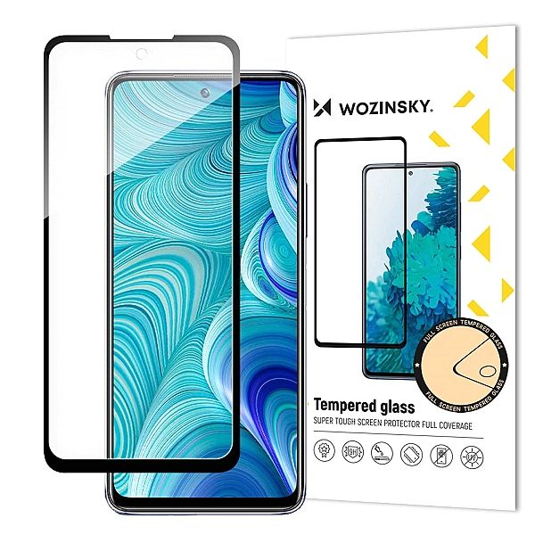 Wozinsky Full Glue szkło hartowane Infinix Hot 11S NFC na cały ekran z