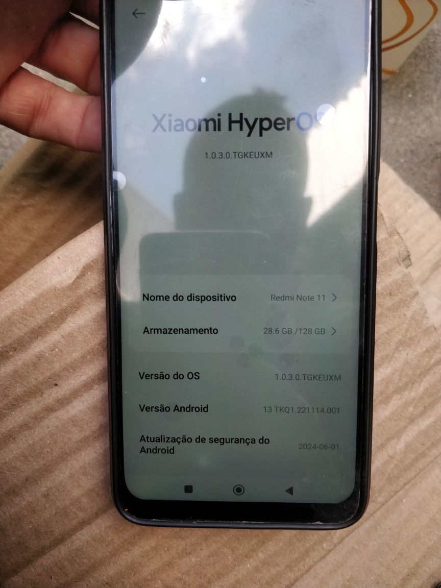 Xiaomi note 11 ou troco por iPhone