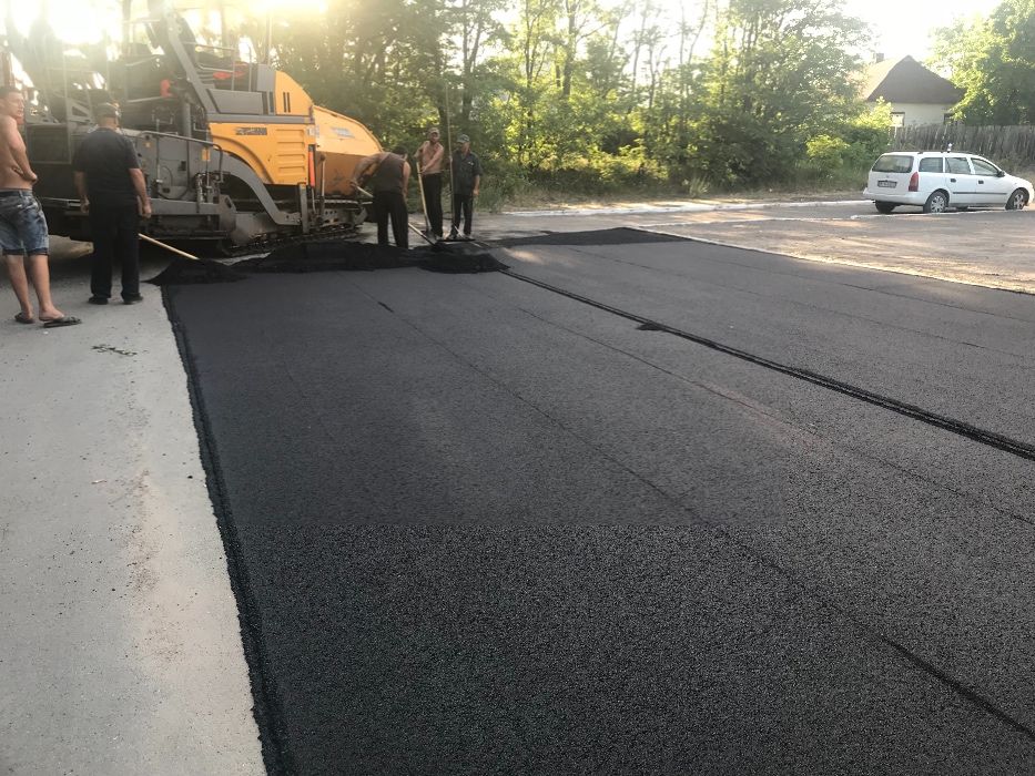 Асфальтирование,земляные работы,котлован,асфальтная крошка,укладка фем