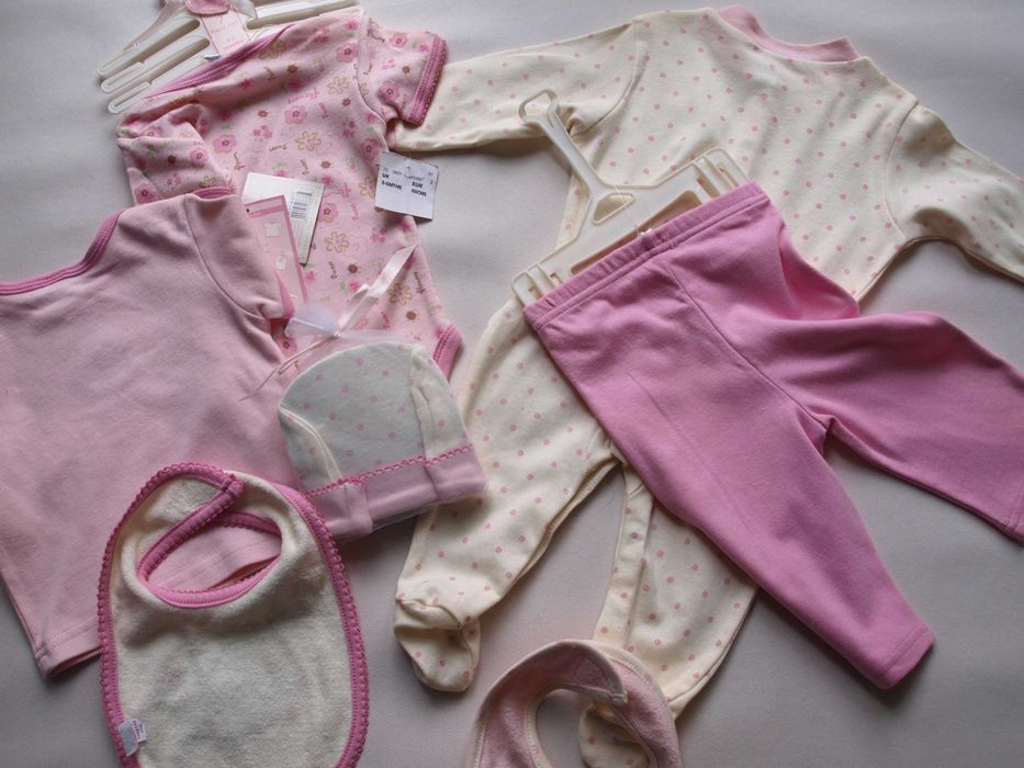 komplet dla dziewczynki BABY _ 62 / 68  nowy