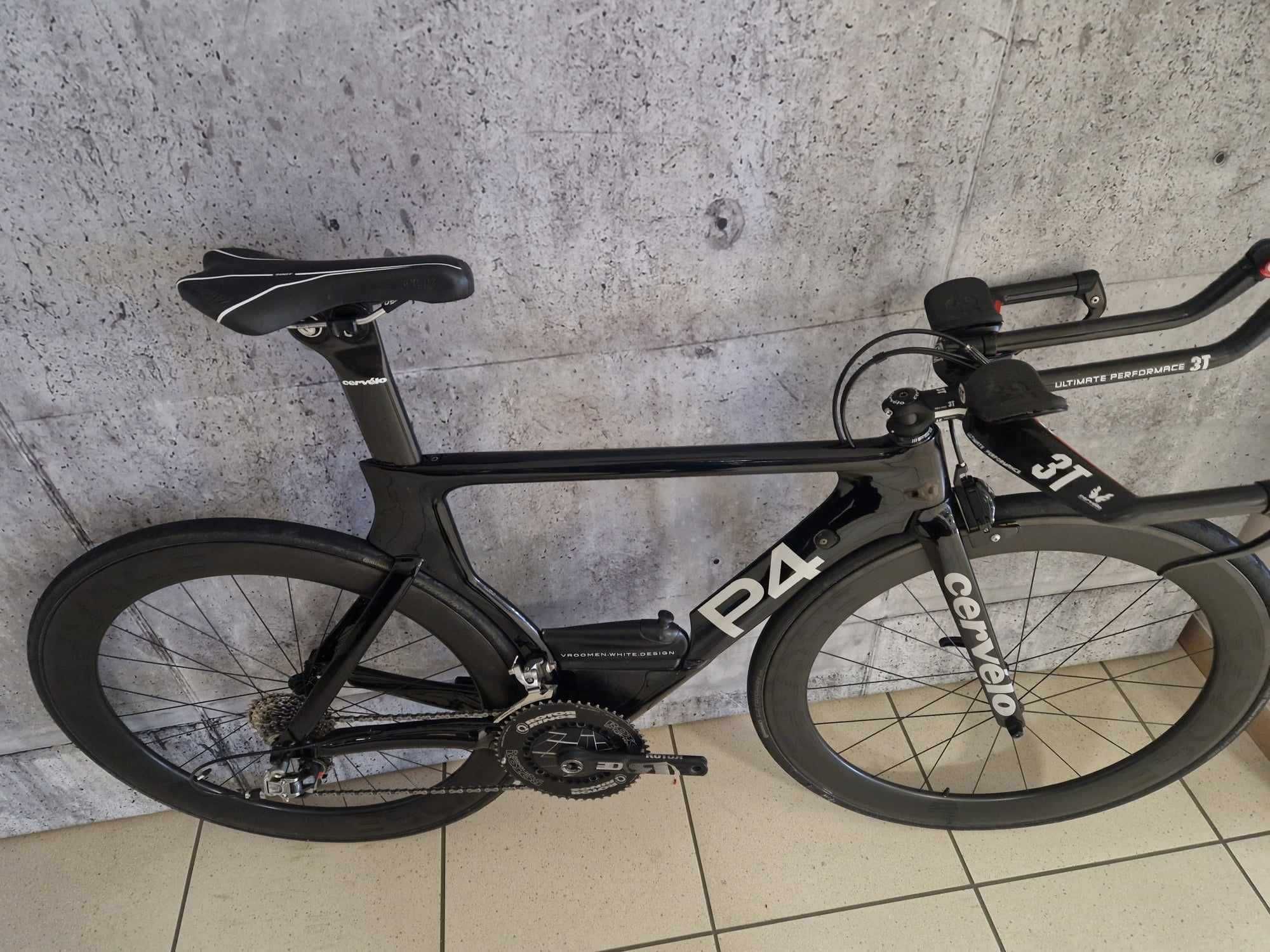 Cervelo P4 TT lub tri sram red rozmiar S super stan