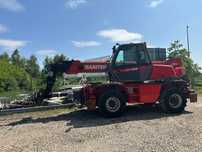 Manitou MRT2150  Ładowarka Teleskopowa Obrotowa Podnoszona Kabina Pilot Merlo Gennie
