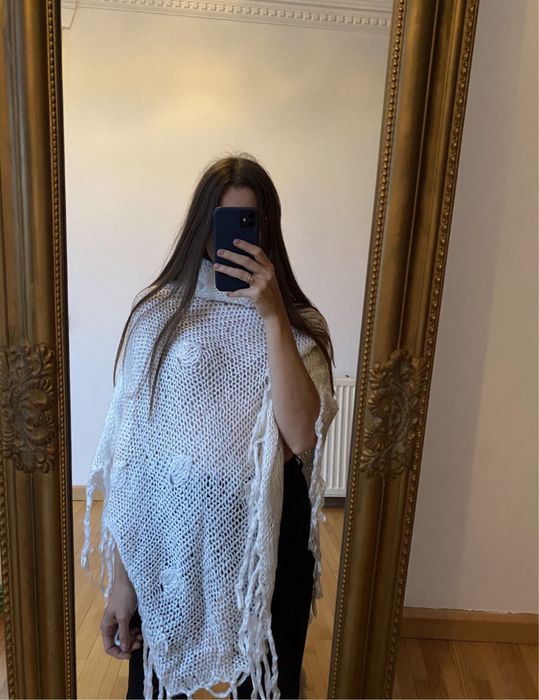 Продам Набір Пончо Кардиган з капюшоном і без,Оверсайз Ручна робота