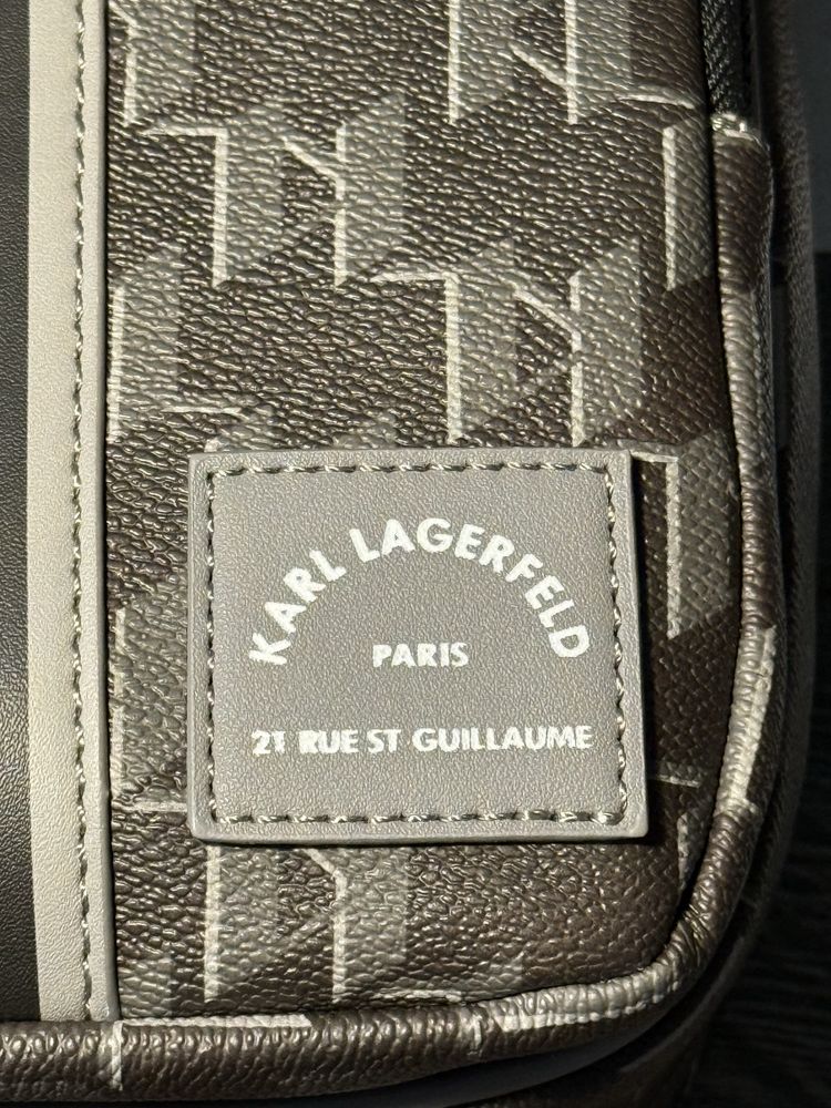 Сумка karl lagerfeld карл лагерфельд барсетка оригинал old moneycasual