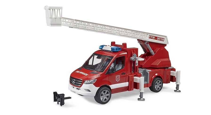 Іграшка Bruder Пожежна машина Mercedes Sprinter з насосом (02673)