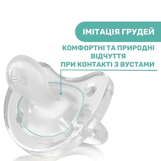 Соска Chicco physio soft 0-6 месяцев