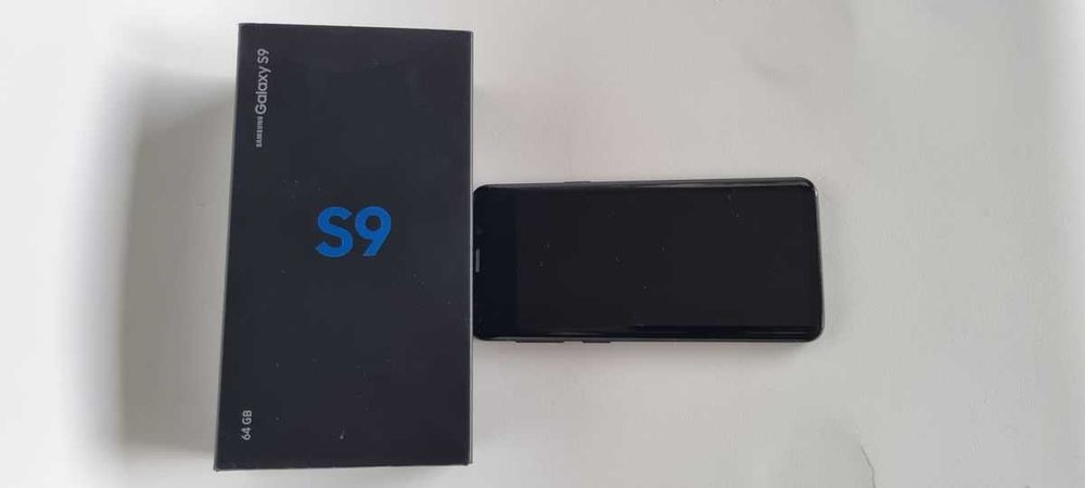 SAMSUNG S9 SM-G960F/DS 64GB/4GB DUAL SIM midnight black etui słuchawki