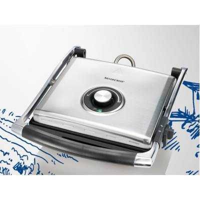 Контактний гриль SILVERCREST Потужність 2000 Вт SPM 2000 D2