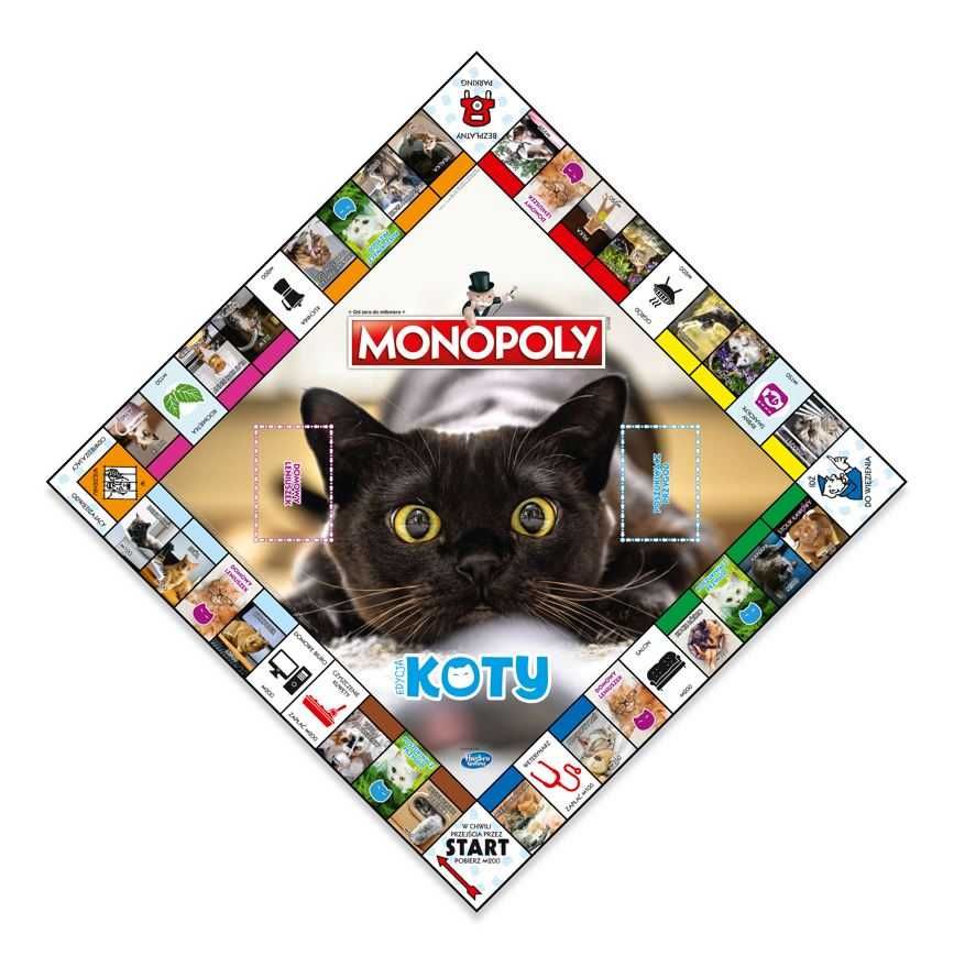 Monopoly koty - nowa, zafoliowana, wysyłka w 24h