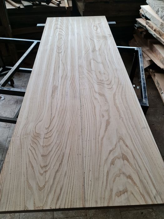 Dąb jesion drewno deska stół monolit blat drewniany