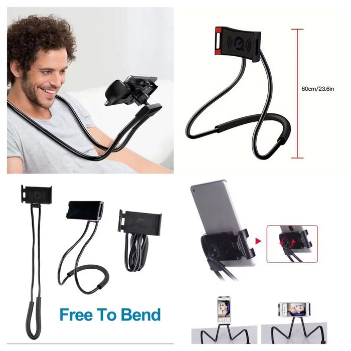 Универсальный гибкий держатель для смартфона