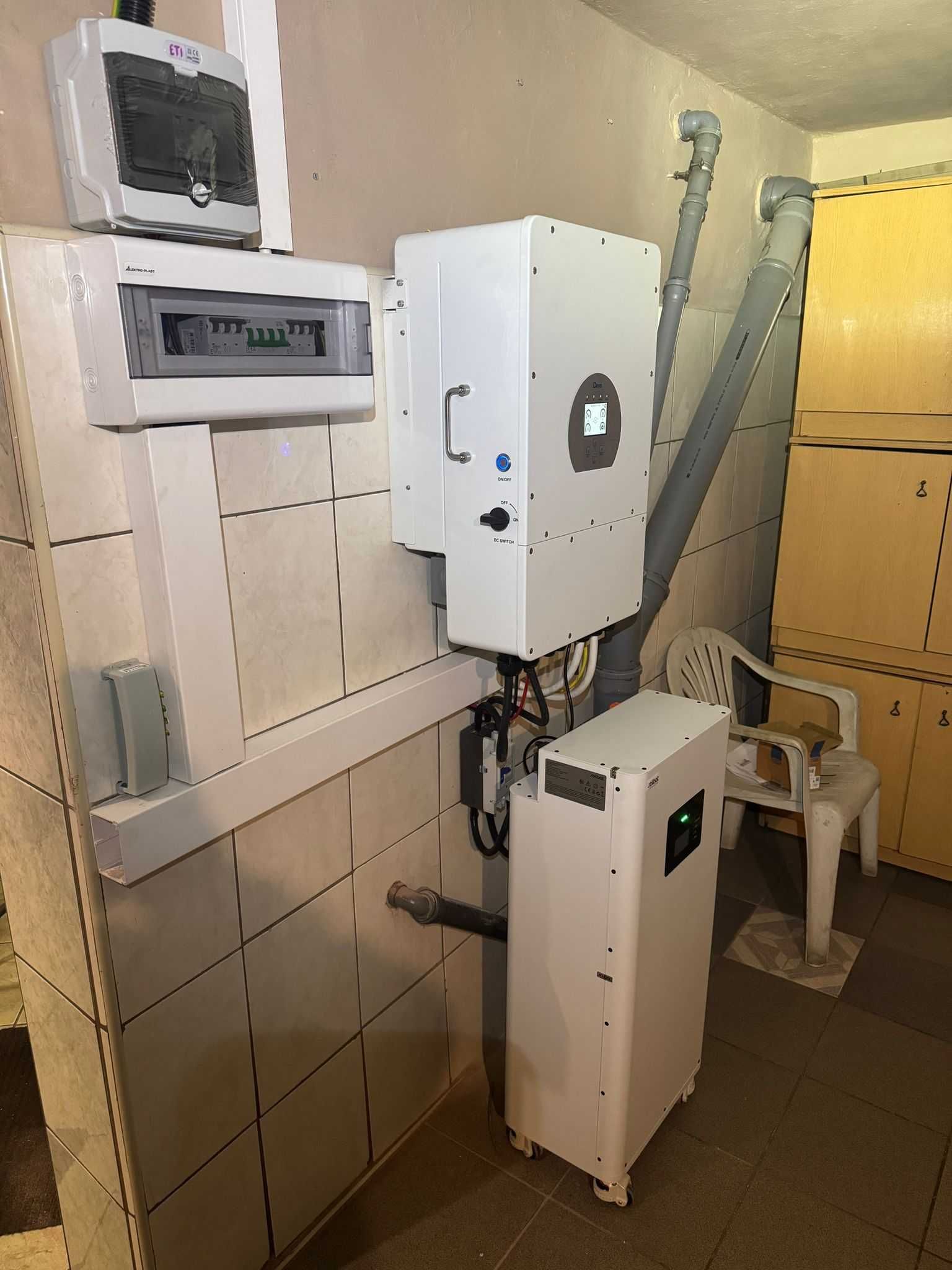 Instalacja Fotowoltaiczna 10KW /MAGAZYN ENERGI 15 KWH DEYE-LIMIT