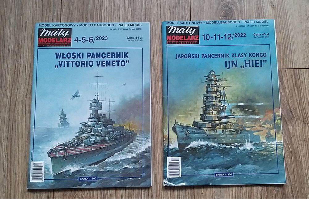 Mały Modelarz - Vittorio Veneto + IJN HIEI