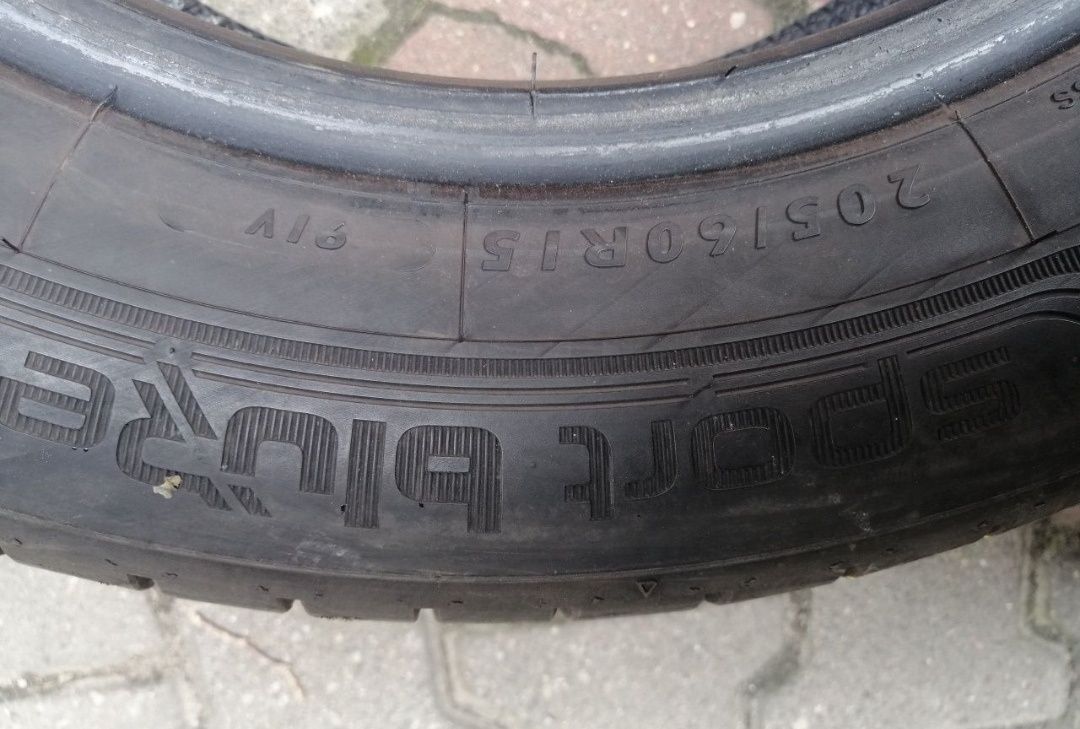 205/60R15 91V Dunlop Sp Sport bluresponse