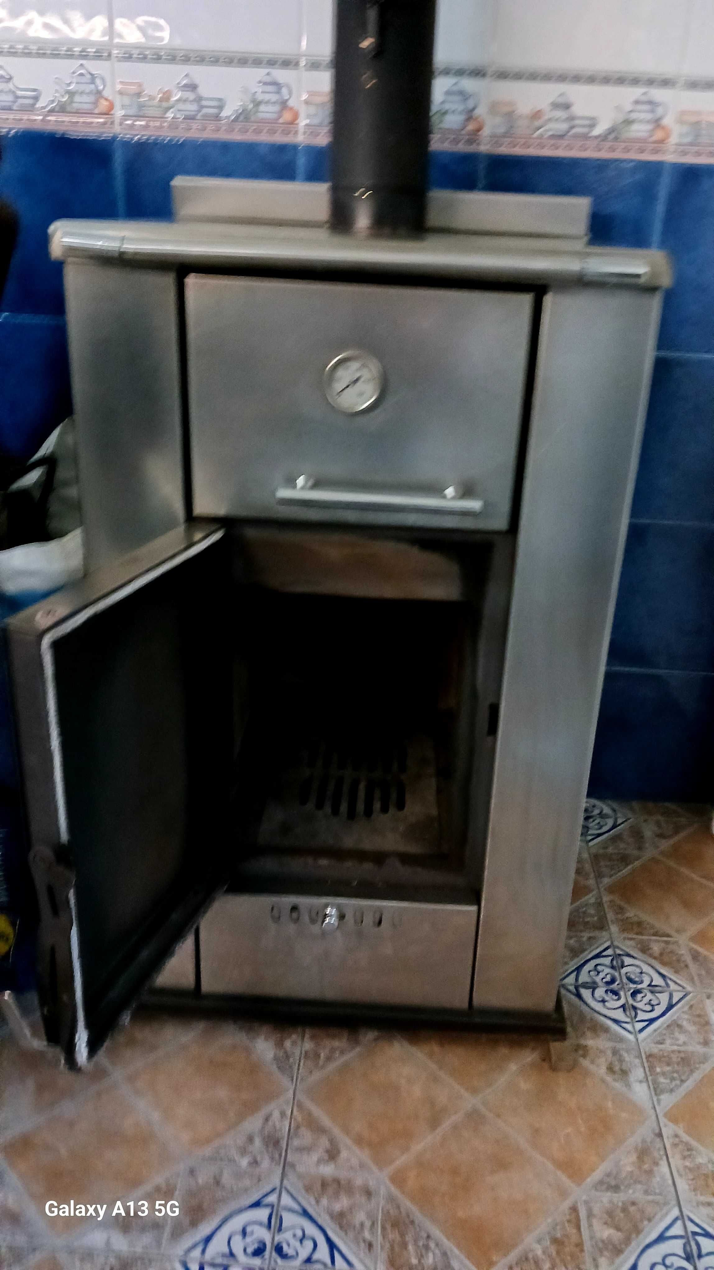 Salamandra com forno