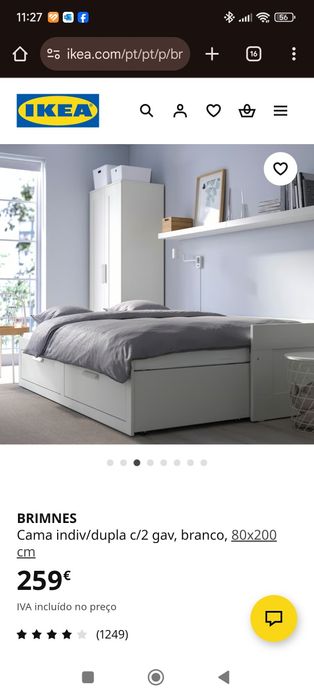 Cama individual ikea