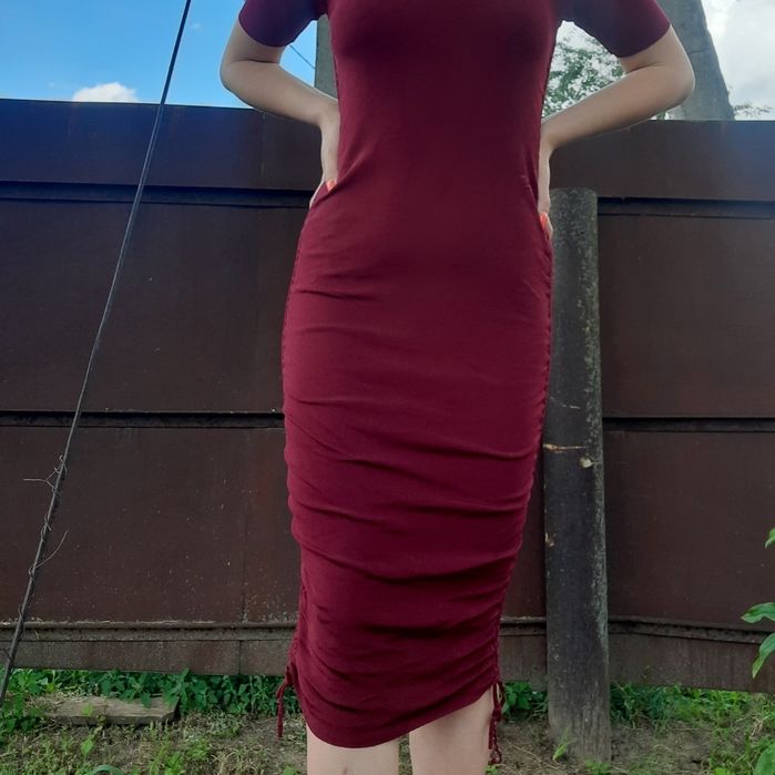 Плаття міді літнє