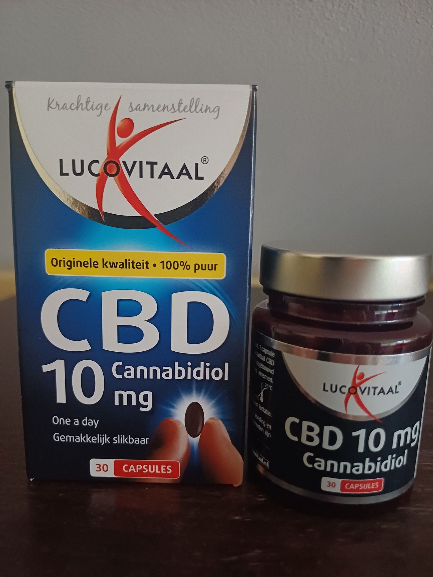 Lucovitaal Olej konopny CBD 10mg 30 Caps