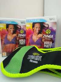 Jogo Wii Zumba com cinta