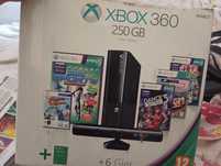 XBOX 30 + Kinect+ pad+ 5 gier