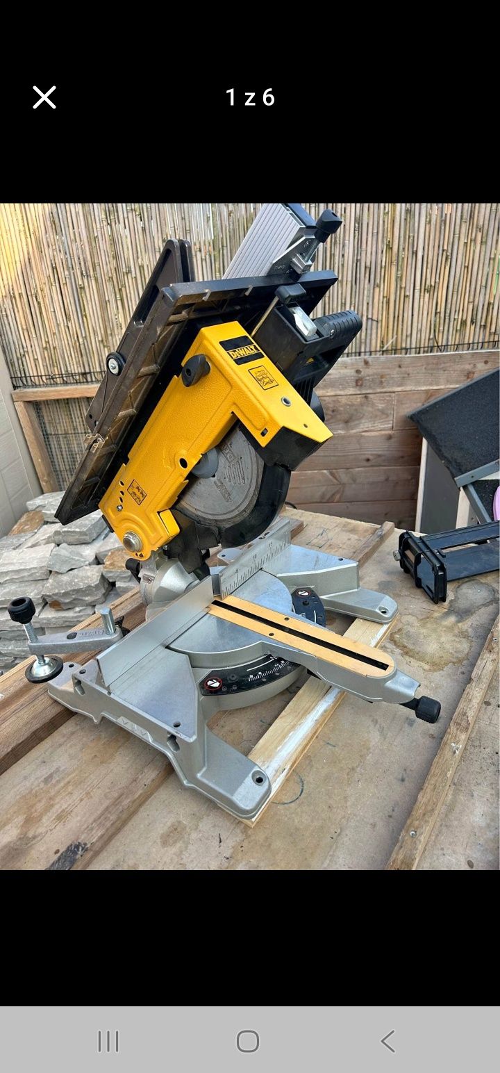 Sprzedam Stołową pilarkę ukosową  Dewalt dw711 qs
