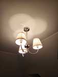 Żyrandol lampa sufitowa wiszaca 3 żarówki
