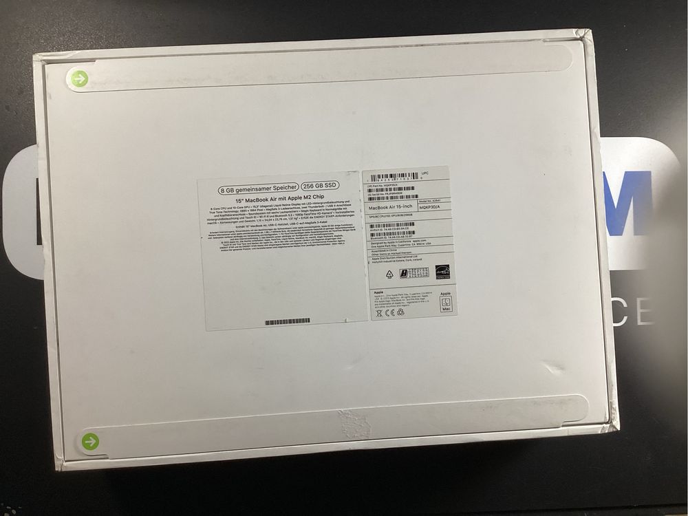 Sklep nowy Apple Macbook Air 15 8gb 256gb M2 Space Gray QWERTZ