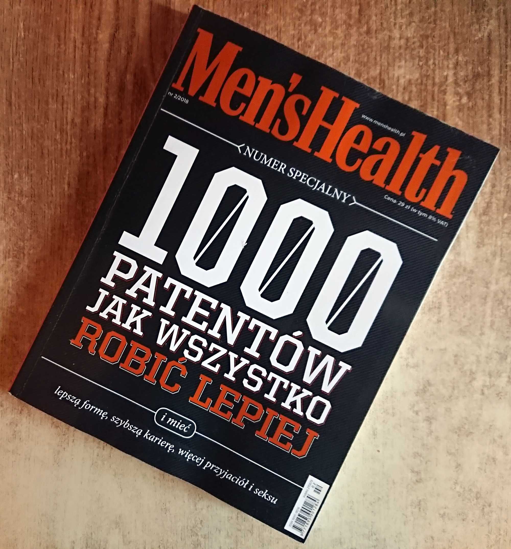 1000 patentów jak wszystko robić lepiej - Men's Health 2/2018