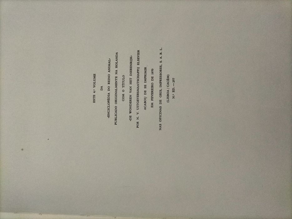 Enciclopédia do reino animal volume 4