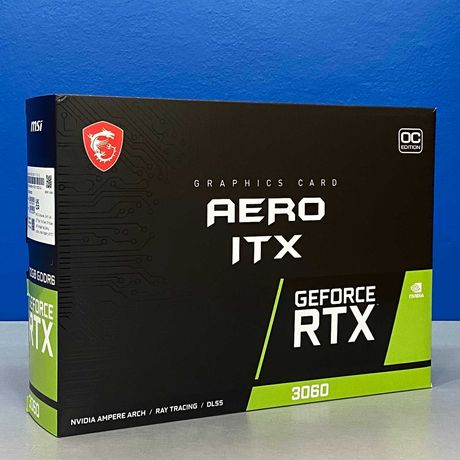 MSI Geforce RTX 3060 Aero ITX - 12GB GDDR6 (NOVA)