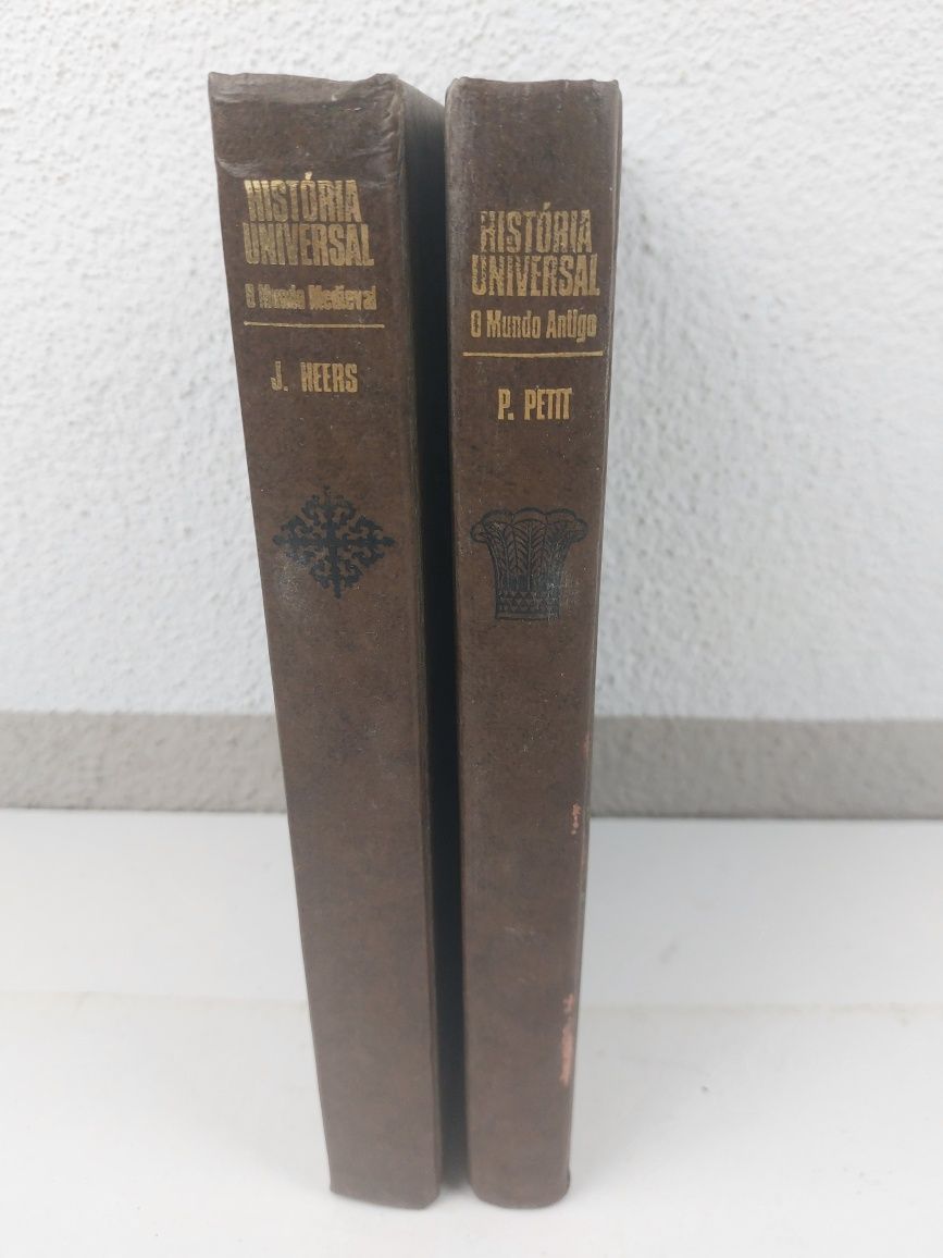 2 volumes da história medieval