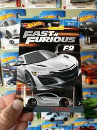 Hot wheels fast & furious 17 Acura NSX