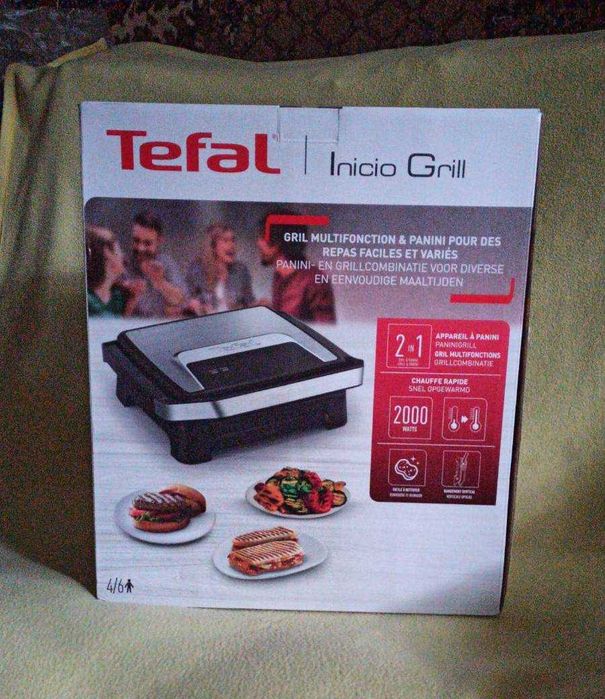 Гриль Tefal Inicio Classic GC271D10, Гриль-барбекю электрический