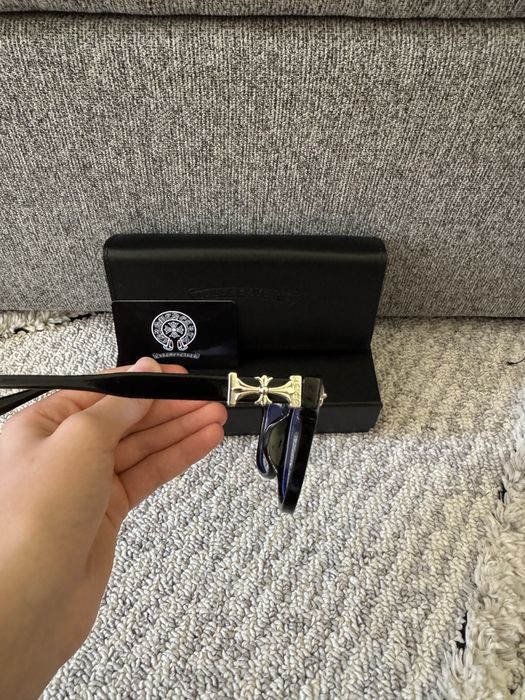 Окуляри Chrome Hearts хром хартс black
