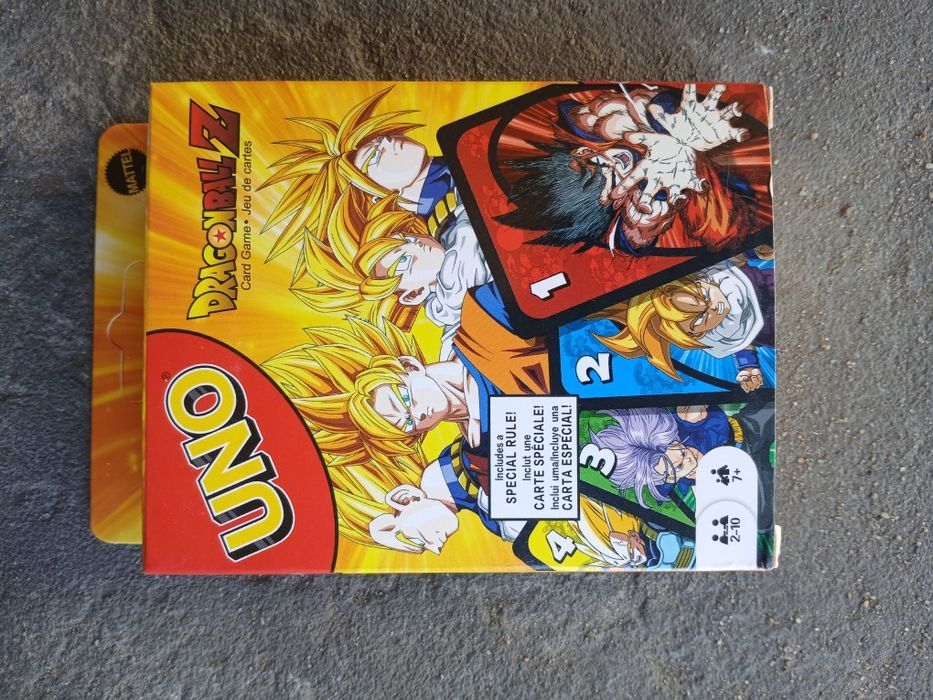 UNO Dragon Ball nowa talia kart do gry