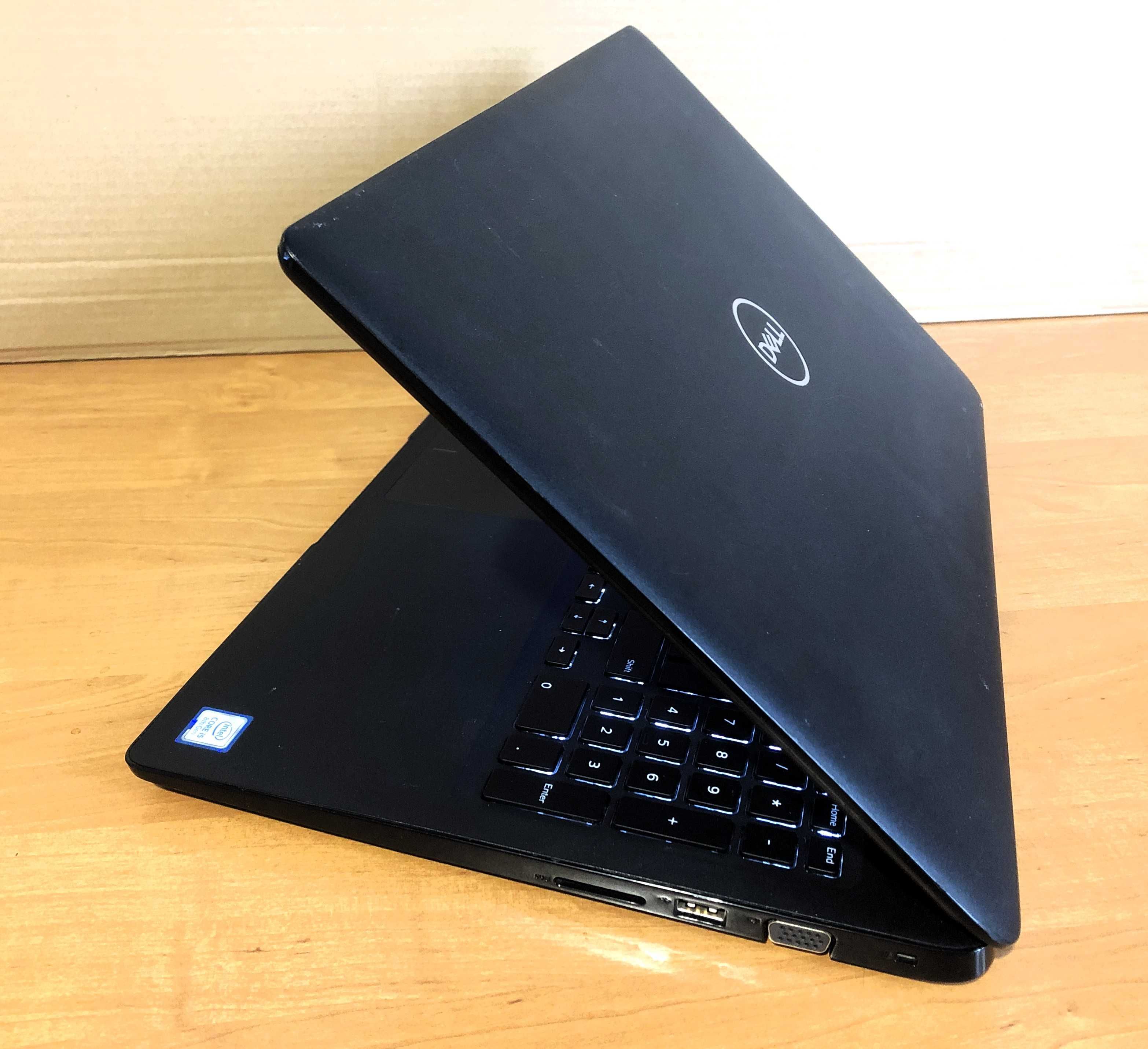 Laptop DELL 3500 15,6" Intel® Core™ i7-8th 16GB 256GB SSD USB-C Win11