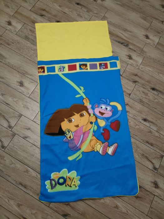 Dora kocyk śpiwór rozpinany 77 x 162 polar koc